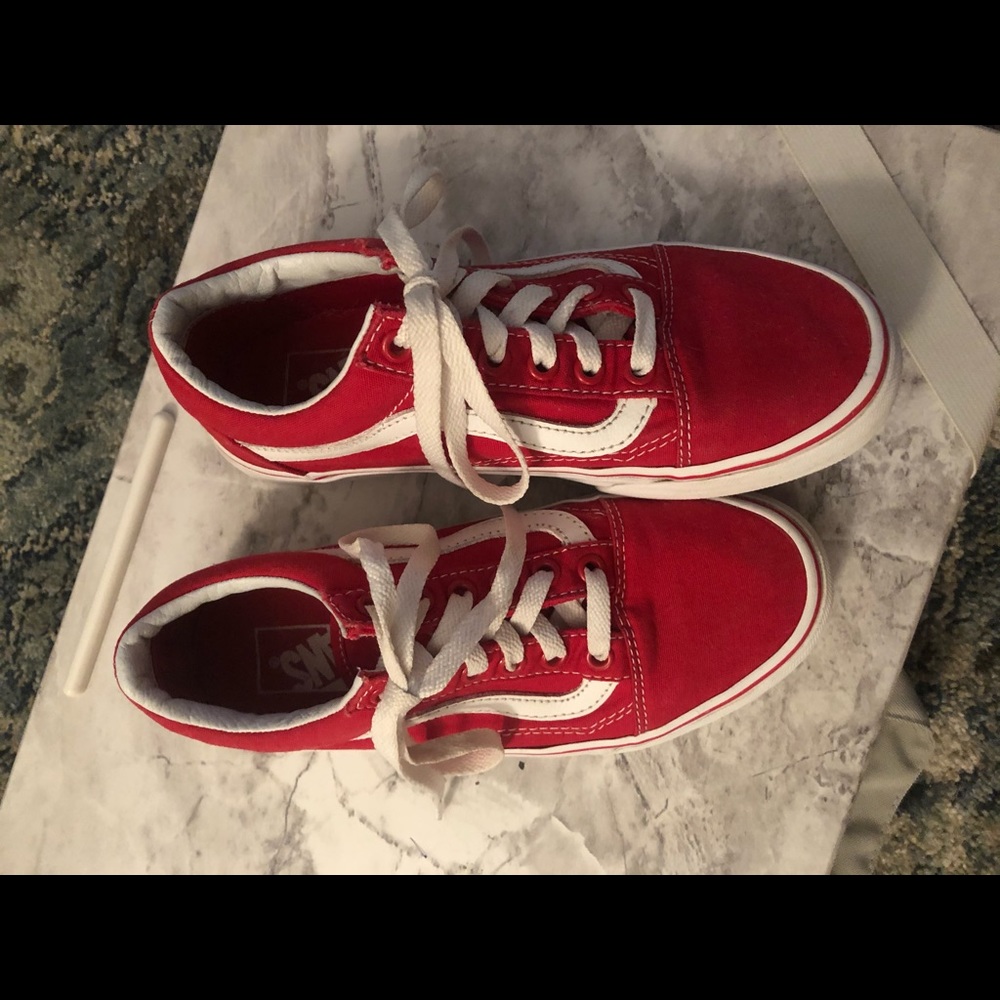 Red Vans - Picture 2 of 5
